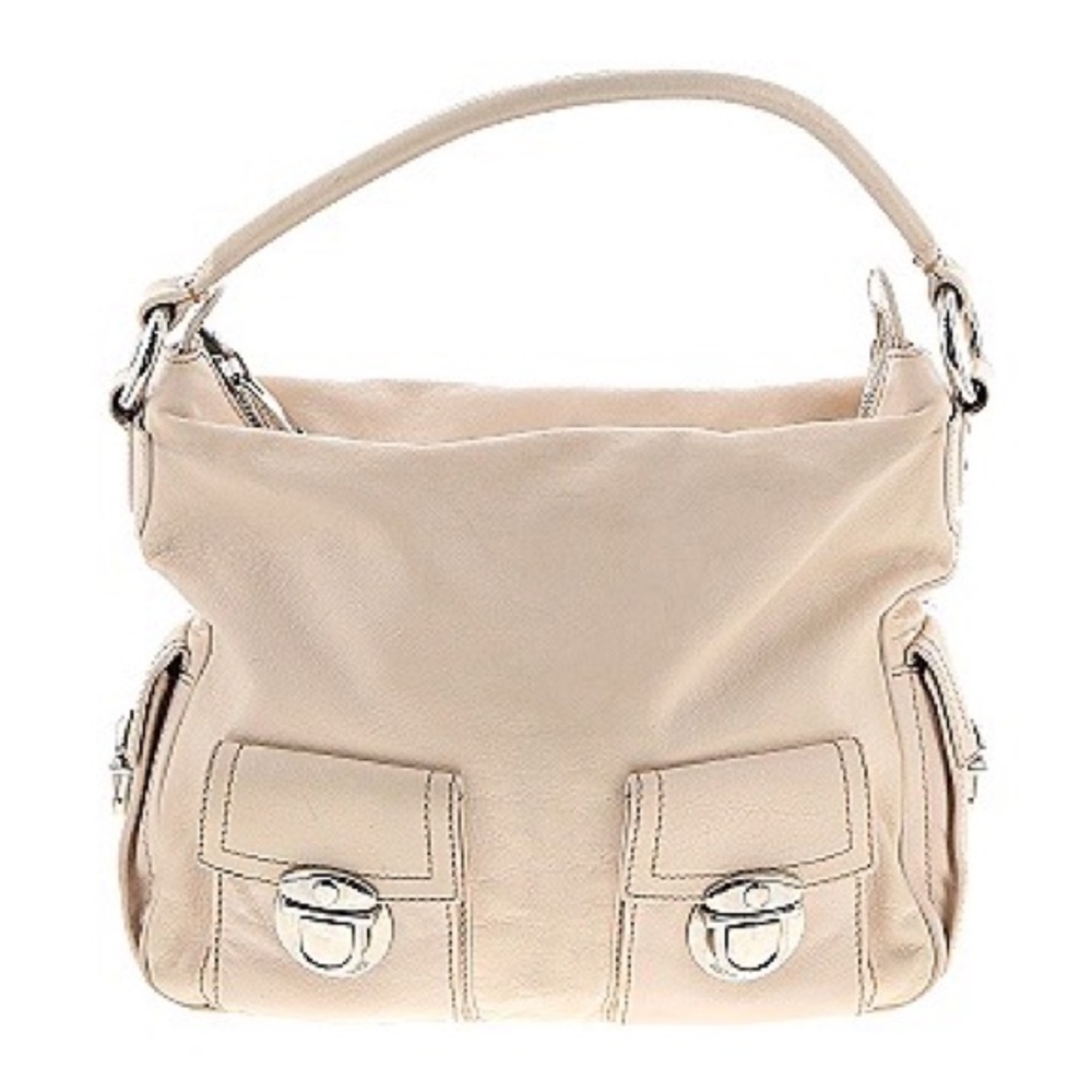 Marc Jacobs Blake Hobo Cream Leather Bag